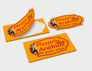 Adesivo de Papel 28x40cm - 4x0 - 1 unid