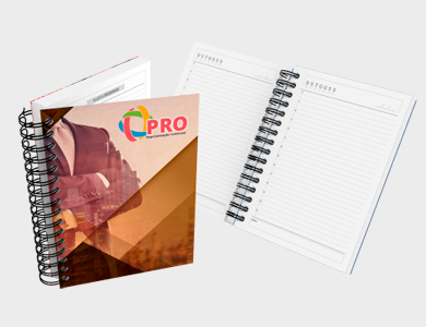 Agenda Permanente A6 2026 Capa Maleável 328 Páginas 10,6x14,9cm (Couchê 300g Laminação Fosca) - 4x0 - 250 unid