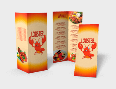 Cardápio Couchê 300g Laminação Fosca A4  - 4x4 - 200 unid