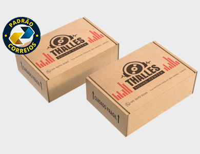 Embalagem para Correios/Ecommerce 06 Papelão 340g 25,5x17,5x8,5cm - 4x0 - 50 unid