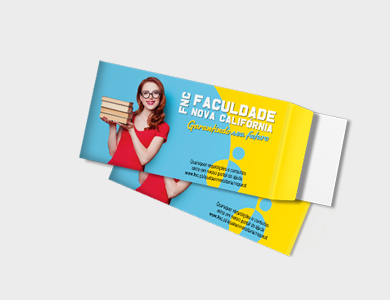 Envelope Aba Lateral Reciclato 90g Sem Verniz 23x11,3cm  - 4x0 - 1000 unid