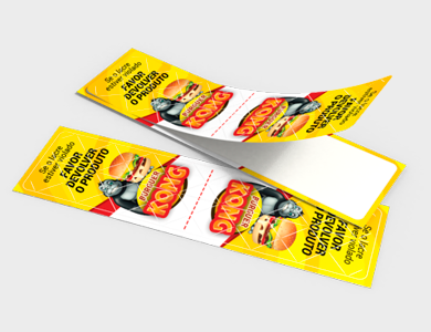 Lacre de Segurança Retangular Adesivo Papel Sem Verniz 7,6x3,6 cm - 4x0 - 250 unid